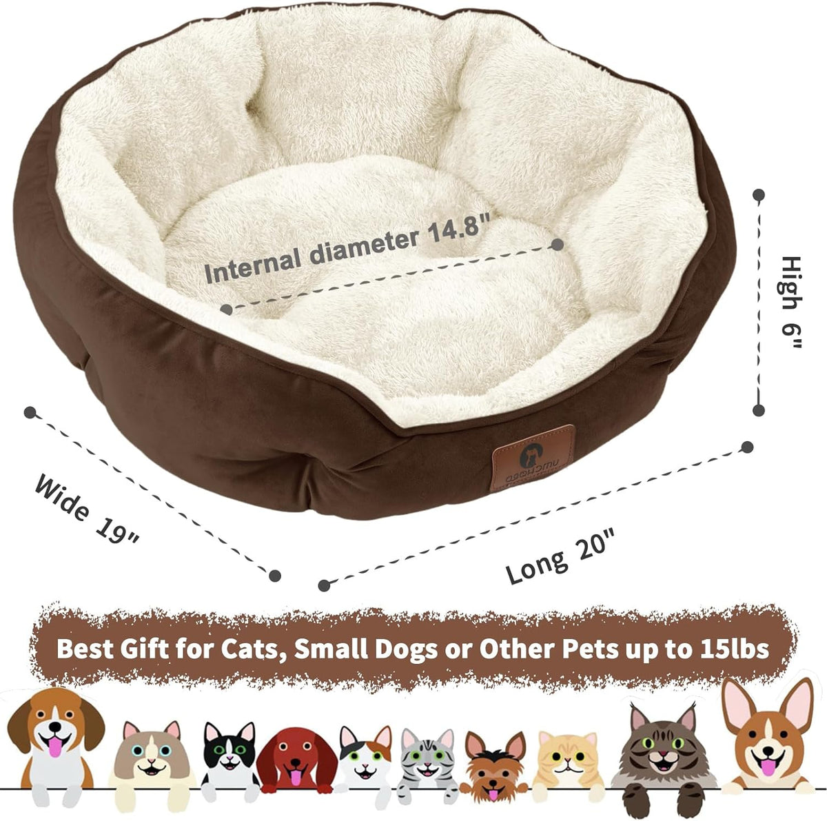 Cama Lavável para Pet - Premium